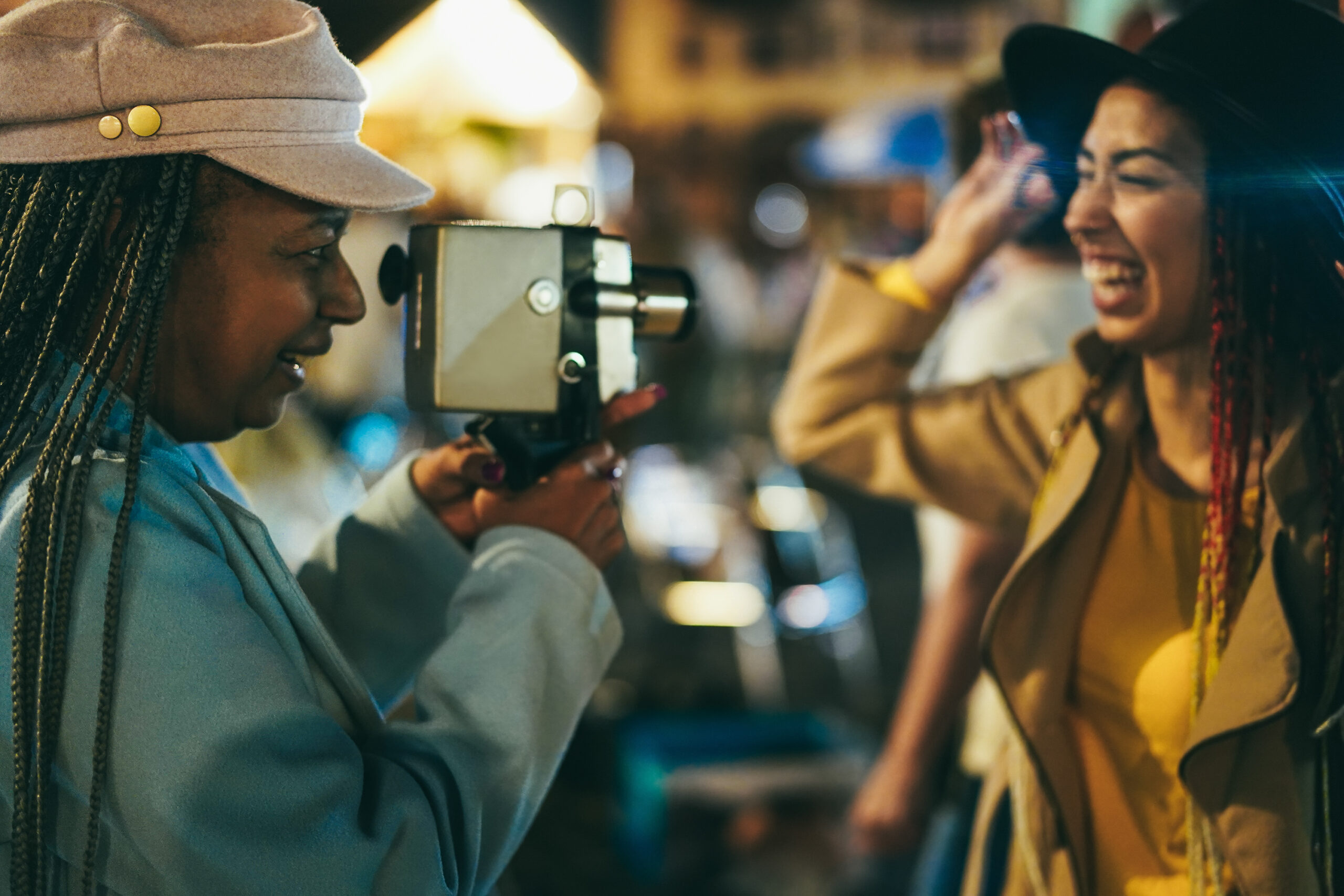 Persona realizando un cine de autor